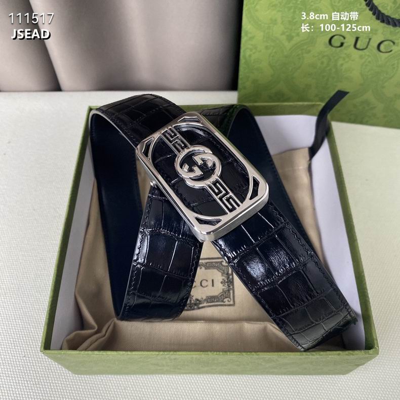 Gucci belt 38mmX100-125cm 8L12